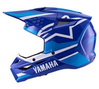 alpinestars Supertech M3 Yamaha Motocross Helmet unisex Blue/White, L
