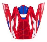 Alpinestars Supertech M5 Action 2 Moto Motocross MX Helmet Peak Red/Blue