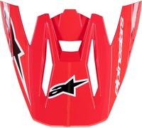 Alpinestars Supertech M5 Corp Motocross Off-Road MX Helmet Peak Red
