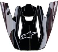 Alpinestars Supertech M5 Motocross Off-Road MX Helmet Peak Black / Grey