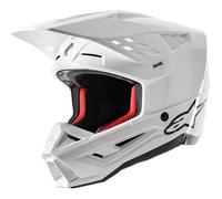 Alpinestars Supertech M5 Solid Moto Motocross Off-Road MX Helmet White