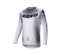 Alpinestars Supertech Maker MX Jersey Silver/BlackL Silver,Black