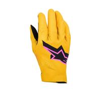 Alpinestars Supertech MX Gloves Gold Black Fluo Pink Motocross Off-Road Enduro