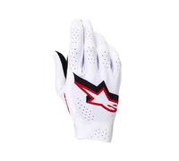 Alpinestars Supertech MX Gloves - White Black Fire Red - Size L