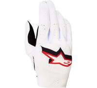 Alpinestars Supertech MX Motocross Gloves, white/black/red, size 2XL