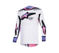 Alpinestars Supertech Pro Vista MX Jersey White/Purple/BlackS White,Purple,Black