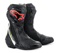 Alpinestars Supertech R Boots BWR Black White Red Pro MotoGP Racing Motorcycle O