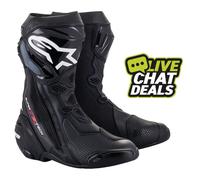 Alpinestars Supertech R Boots Motorcycle Boots (Latest Version) Black