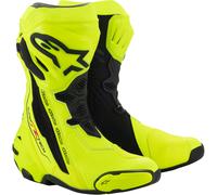 Alpinestars Supertech R Boots Motorcycle Sports Track Race - Fluo Yellow / Black