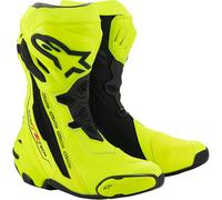 Alpinestars Supertech R Boots Motorcycle Sports Track Race - Fluo Yellow / Black