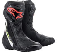 Alpinestars Supertech R Motorcycle Boots, black-red-yellow, size 41 for Men