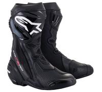 Alpinestars Supertech R Boots Motorbike Motorcycle Sports Track Race Black