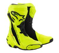 Alpinestars Supertech R Motorcycle Motorbike Boots Flo Yellow Black