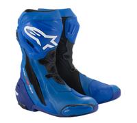 Alpinestars Supertech R Motorcycle Motorbike Boots Vented Blue Black
