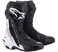 Alpinestars Supertech R v2 Boots (45) (Black/White) 2220021-12-45 3401-0926