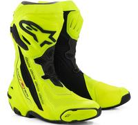 Alpinestars Supertech R Vented Boots - Yellow Fluo Black