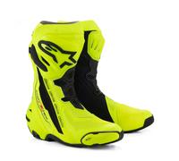 Alpinestars Supertech R Vented Race Boots - Yellow Fluo / Black