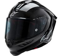 Alpinestars Supertech R10 Solid Helmet Black Carbon Matte & Glossy