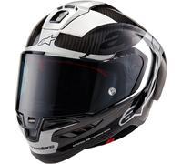 Alpinestars Supertech R10 Element Carbon Helmet, black-silver, size S