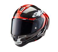 Alpinestars Supertech R10 Element Carbon Helmet, black-white-red, size XS