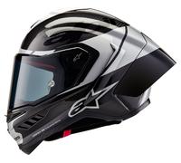 alpinestars Supertech R10 Element Full-Face Helmet Carbon/Silver L black size L