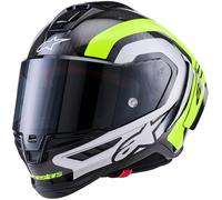 Alpinestars Supertech R10 Arius Helmet, black-white-yellow, size XS for Men