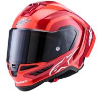 Alpinestars Supertech R10 Arius Helmet, black-white-red, size L for Men