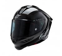 Alpinestars Supertech R10 Solid Full Face Motorcycle Helmet - Black