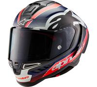 alpinestars Supertech R10 Team Full-Face Helmet unisex Red/White/Carbon, XS