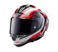 Alpinestars Supertech R10 Team Carbon Helmet, black/red/white, size XS (53/54)
