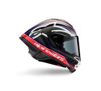 Alpinestars Supertech R10 Team Helmet Black Carb Red Fluo D Blu Matt