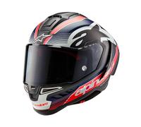 Alpinestars Supertech R10 Team Carbon Helmet, black/red/blue, size M (57/58)