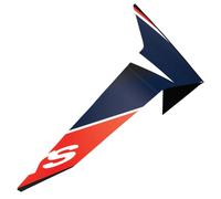 Alpinestars Supertech R10 Team Standard Spoiler, black-red-blue for Men