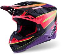 Alpinestars Motocross Helmet Supertech S-M10 Era 2025, ECE22.06, Multicolor, Men's XL