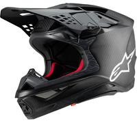 Alpinestars Supertech S-M10 Fame MX Helmet CarbonM Carbon