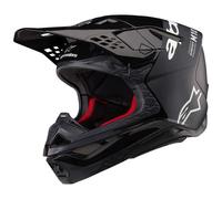 Alpinestars Supertech S-M10 Flood 2024 Motocross Helmet, black/grey, size L (59/60)