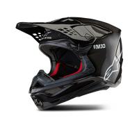 Alpinestars Supertech S-M10 Solid 2024 Motocross Helmet, black, size XS for Men