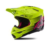 Alpinestars Supertech S-M10 Unite 2024 Motocross Helmet, black-green, size 2XL for Men