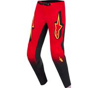 Alpinestars Supertech Scenz Motocross Pants, black-red-yellow, size 34 for Men