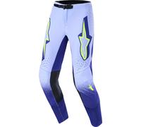 Alpinestars Supertech Scenz Motocross Pants, purple-yellow, size 38 for Men