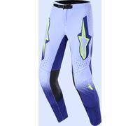 Alpinestars Supertech Scenz Motocross Pants, purple/yellow, size 40
