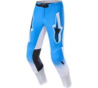 Alpinestars Supertech Scenz Motocross Pants, white-blue, size 32 for Men
