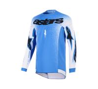 Alpinestars Motocross Jersey Supertech Scenz White/Blue Men's L
