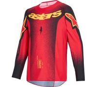 Alpinestars Supertech Scenz Long Sleeve Jersey Red 11-12 Years Kids