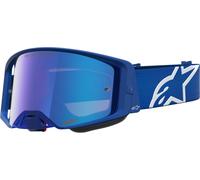 Alpinestars Supertech Vesta Mirror Motocross Goggles, blue/white, One size