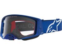 Alpinestars Supertech Vesta Motocross Goggles, blue/white, One size