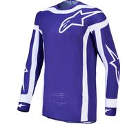 Alpinestars Supertech Vesta Motocross Jersey, blue/white, size XL