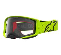 Alpinestars Supertech Vesta Mirror Motocross Goggles, neon yellow/black, One size