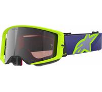 Alpinestars Supertech Vision Corp Motocross Goggles, purple-yellow for Men