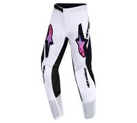 Alpinestars Supertech Vista Youth Pants - White / Purple / Black